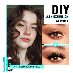 VAVALASH Lash Bond and Seal 2 in 1 on a makeup table