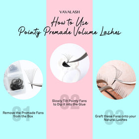 VAVALASH lash extensions application process with tools