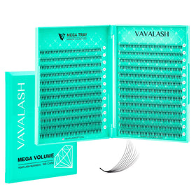 VAVALASH Premade Fans Eyelash Extensions 10D front view