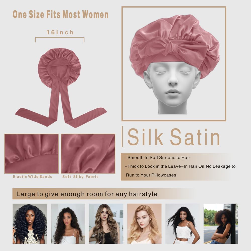 VECIIR Silk Bonnet in packaging