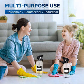 Veco 24oz graduated spray bottle with adjustable nozzle settings