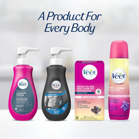 Veet 2 Minute Hair Removal Cream packaging details