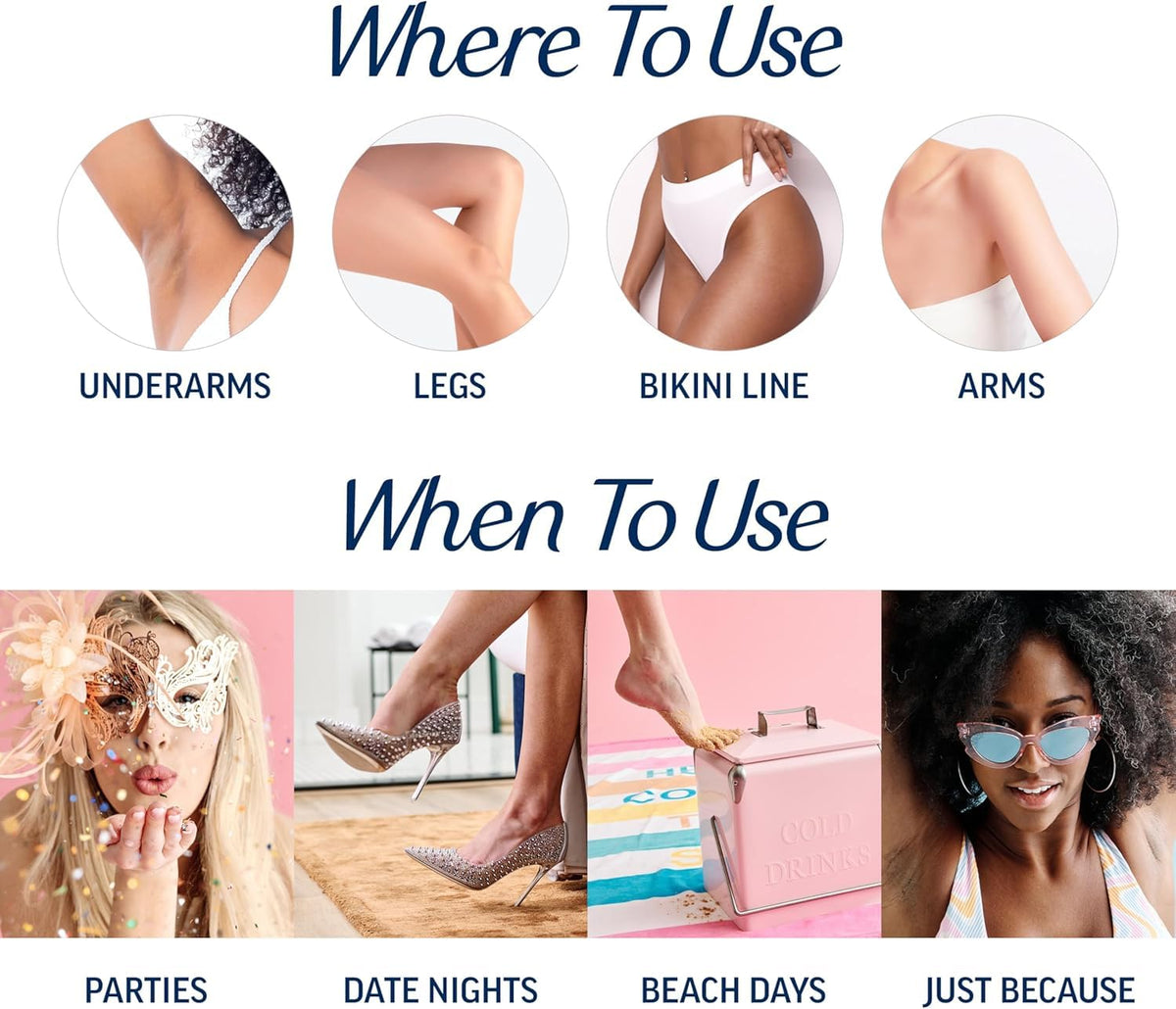 Veet Perfect Finish Wipes included in the kit