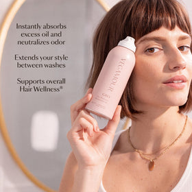 VEGAMOUR Dry Shampoo showing ingredients list