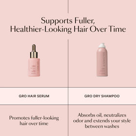 VEGAMOUR Dry Shampoo with floral undertones