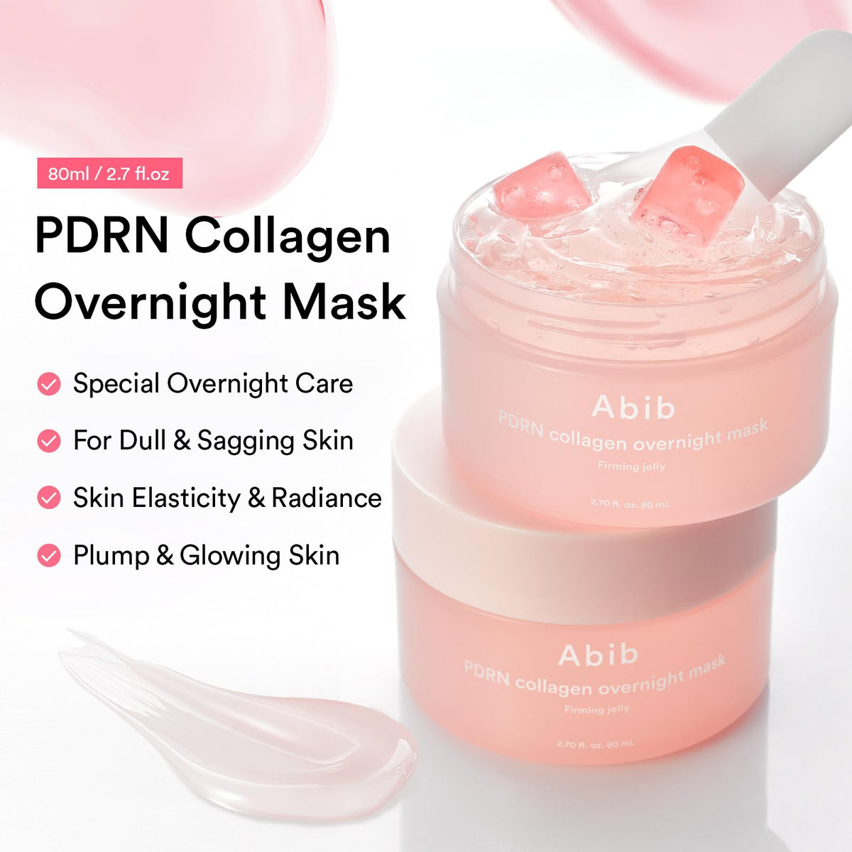 Vegan Collagen Lip Mask application