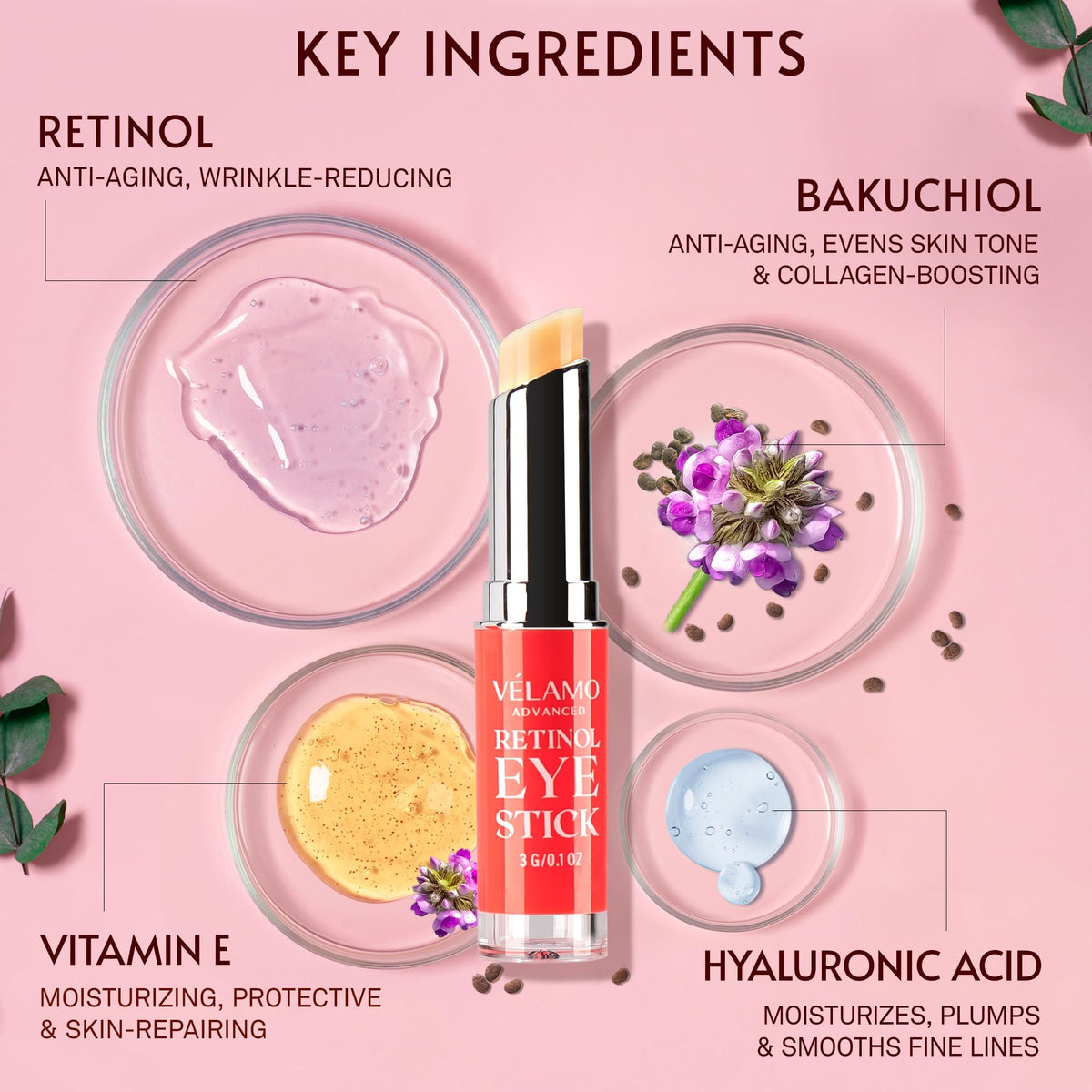 VELAMO ADVANCED Eye Stick Duo in use