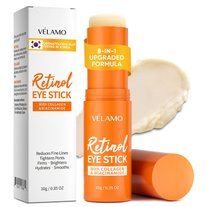 VELAMO ADVANCED Retinol Eye Balm Stick front view