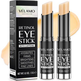 VELAMO ADVANCED Retinol Eye Stick front view with packaging
