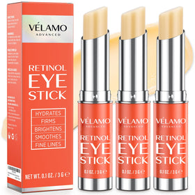 VELAMO ADVANCED Retinol Eye Stick front view with packaging
