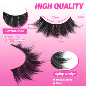 Veleasha 5D Faux Mink False Eyelashes packaging