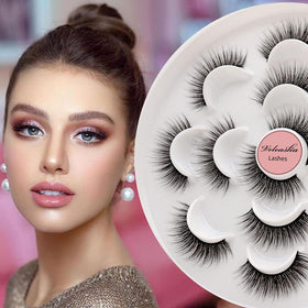 Veleasha Lashes 5D32 in various lighting conditions