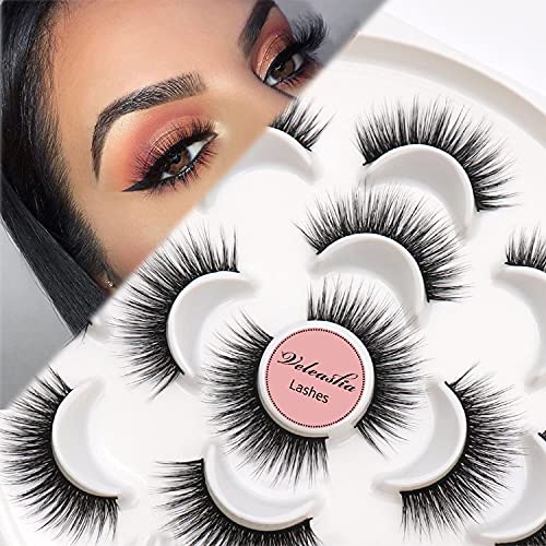Veleasha Lashes 5D32 packaging with 7 pairs