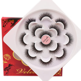 Veleasha Lashes 5D32 with application tools