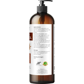 velona Flaxseed Oil texture close-up
