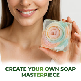velona Ultra Clear Glycerin Soap Base with essential oils and botanicals