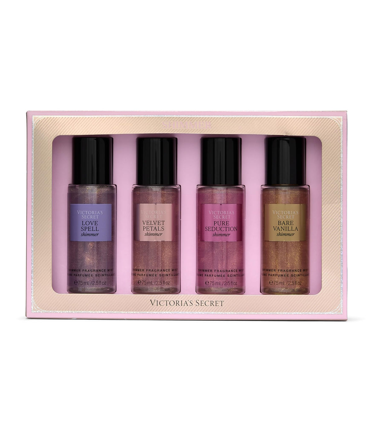 Velvet Petals Fragrance Mist bottle with floral design