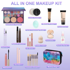venshun compact makeup palette with various shades