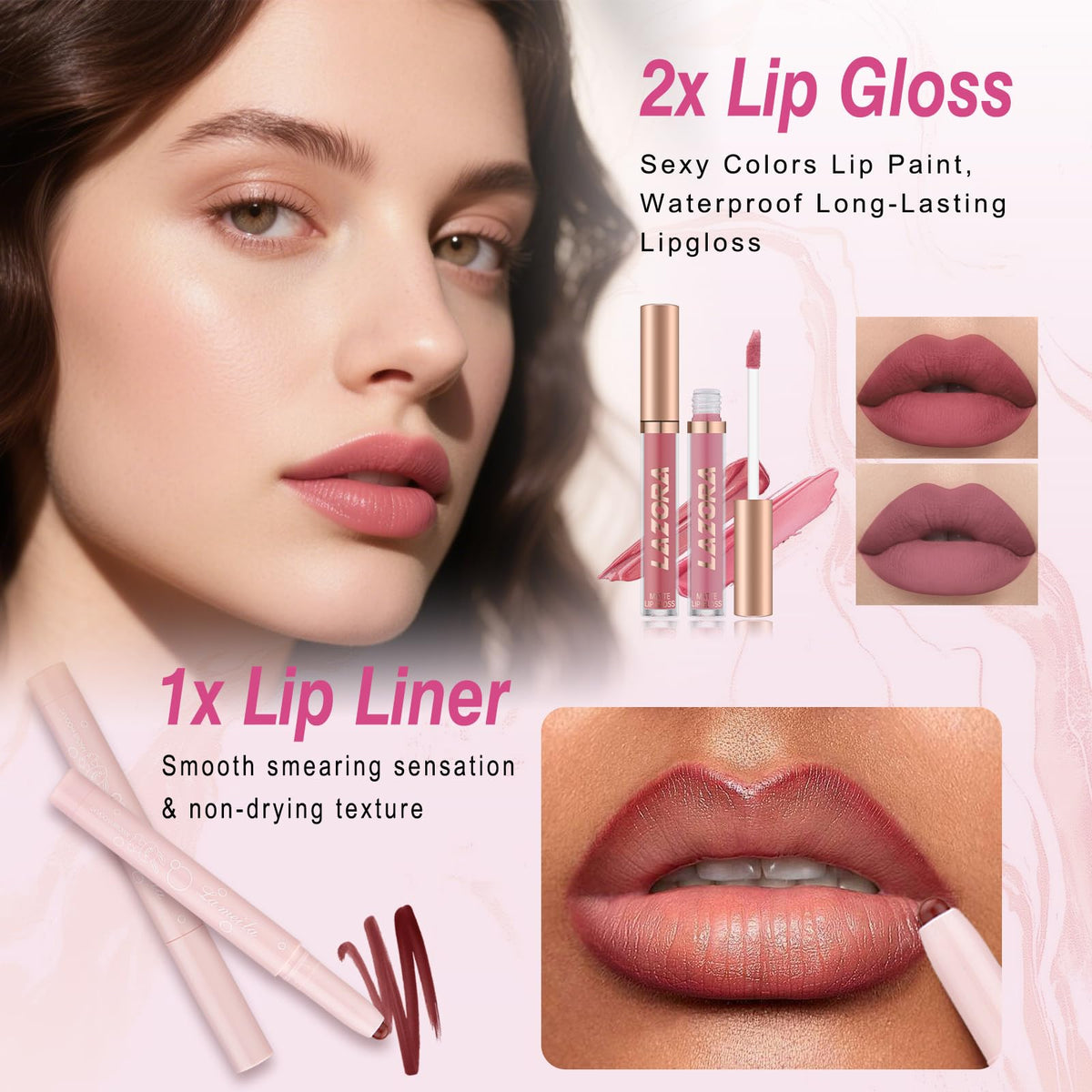 venshun Makeup Set for Teens cosmetic brushes