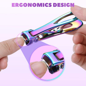 Vepkuso Toenail Clippers ergonomic handle close-up