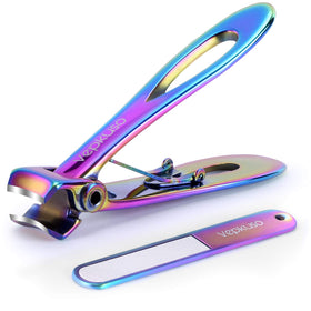 Vepkuso Toenail Clippers front view with stainless steel blades