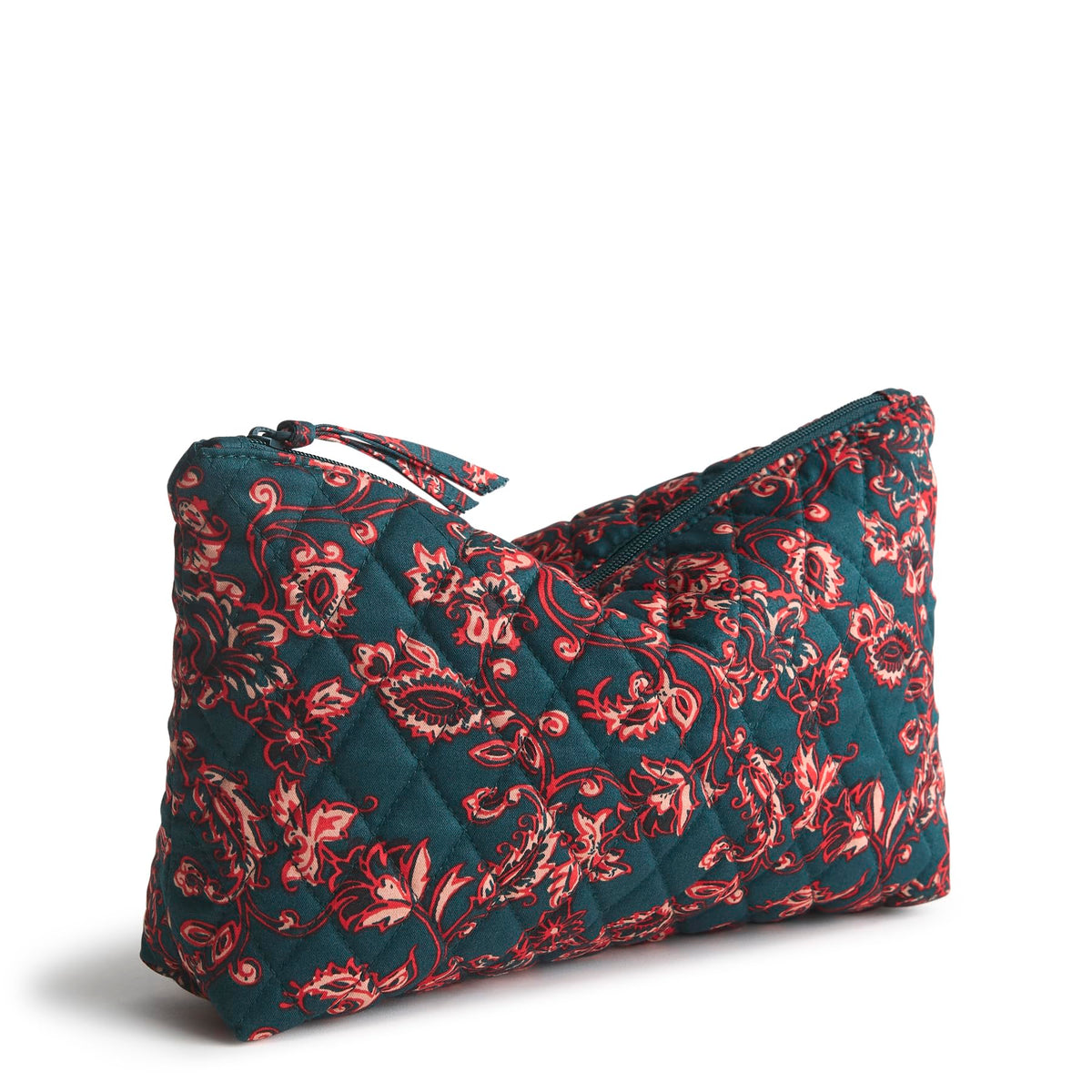 Vera Bradley Medium Pouch Victorian Vines front view
