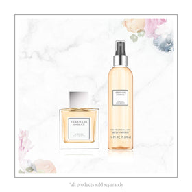 Vera Wang Embrace Marigold & Gardenia Body Mist in lifestyle setting