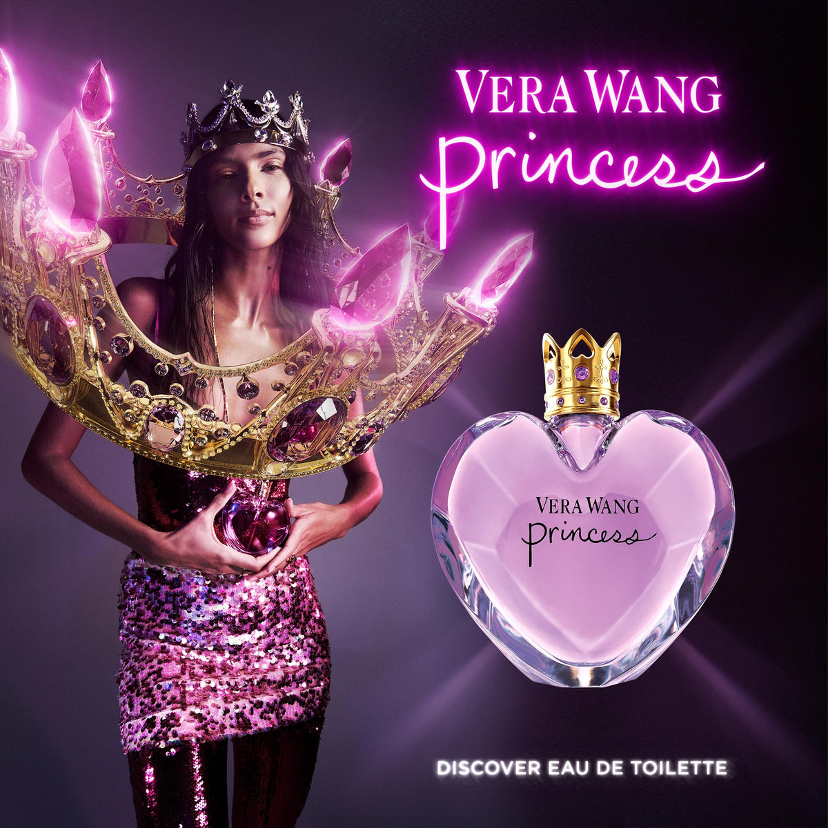 Vera Wang Princess Eau de Toilette 1 fl oz side view