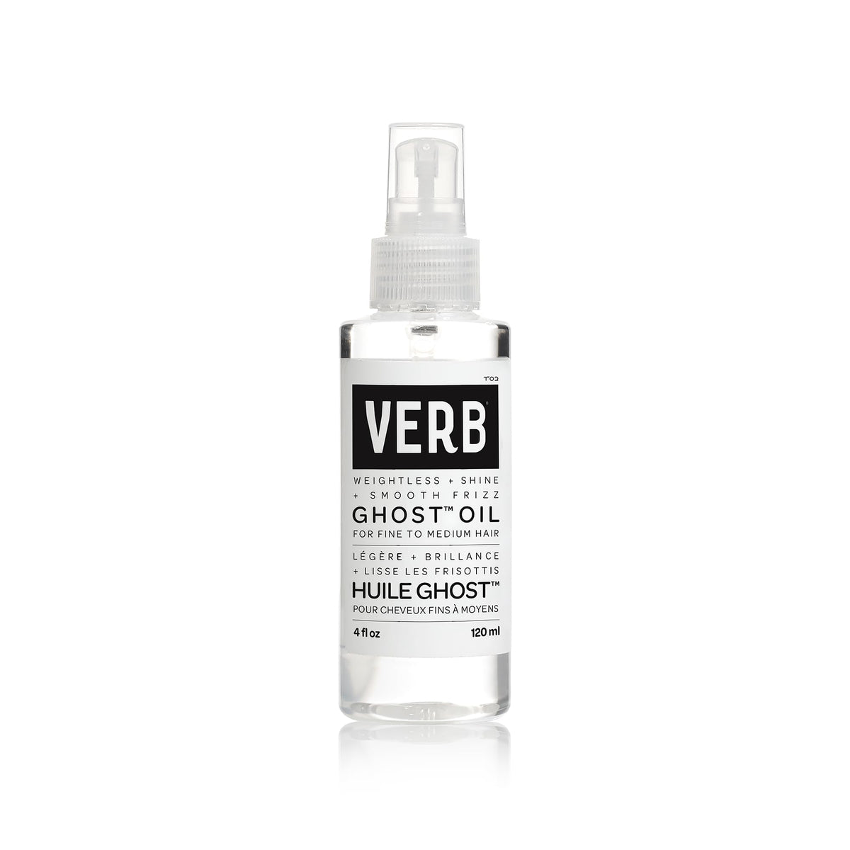 VERB Ghost Weightless Fine Hair Oil 4 oz front view