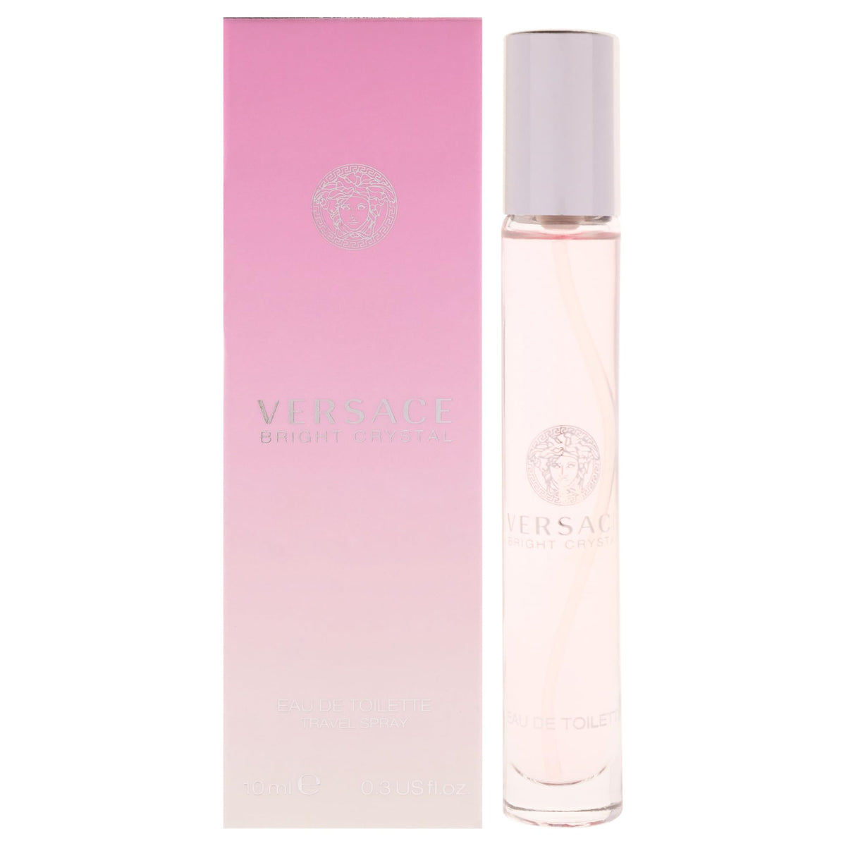 Versace Bright Crystal Eau De Toilette 0.3 Oz front view