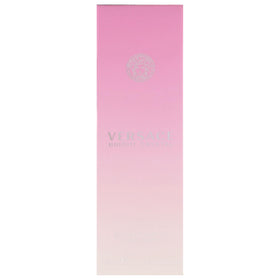 Versace Bright Crystal Eau De Toilette 0.3 Oz with floral background