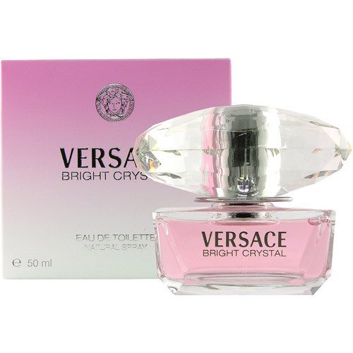 Versace Bright Crystal Eau de Toilette Spray 1.7oz front view