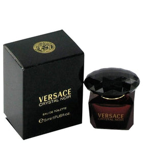 Versace Crystal Noir Mini Eau de Toilette 0.17 oz front view