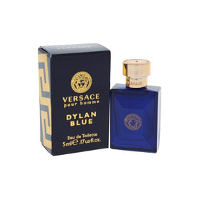 Versace Dylan Blue Mini Eau de Toilette 0.17 oz front view