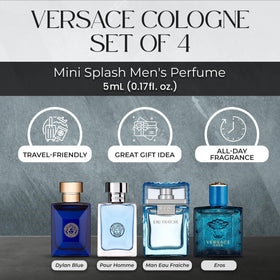Versace Eros cologne 0.17 oz bottle