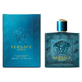 Versace Eros Eau de Toilette Spray 6.7 oz front view
