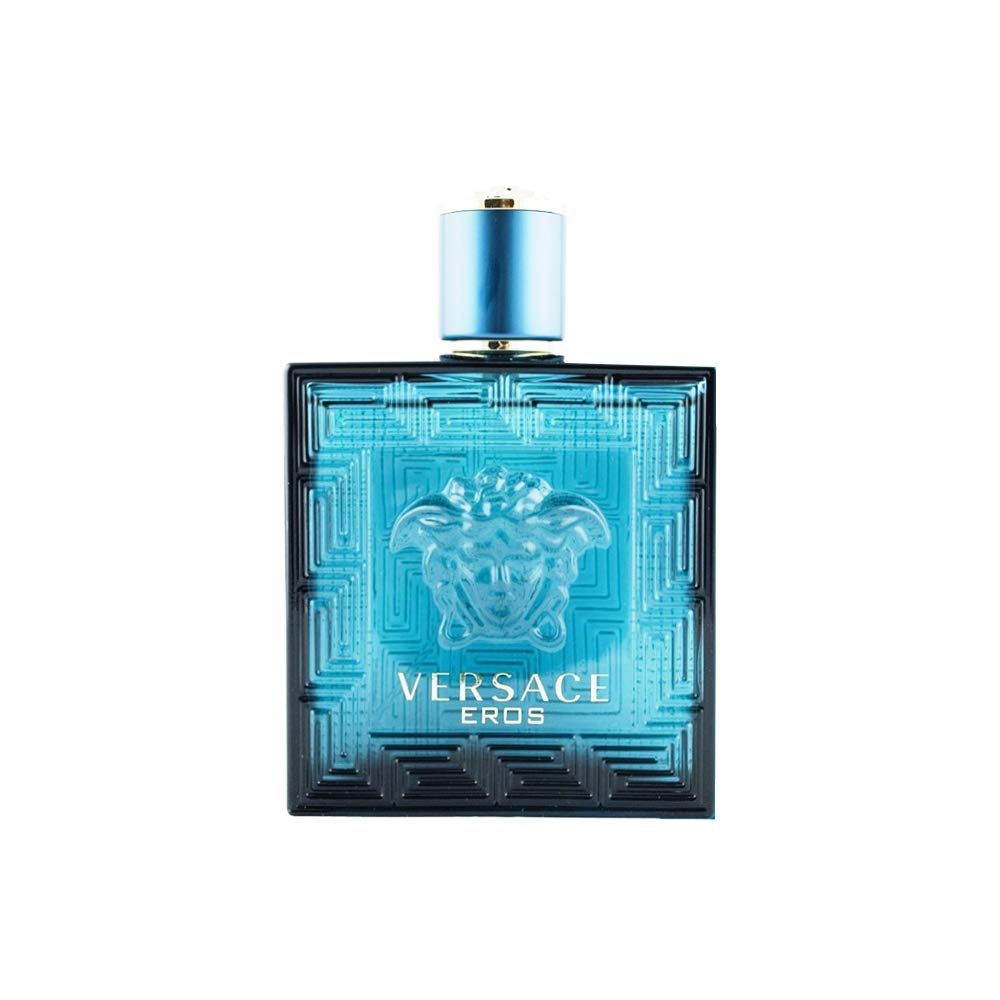 Versace Eros Eau de Toilette Spray for Men packaging detail