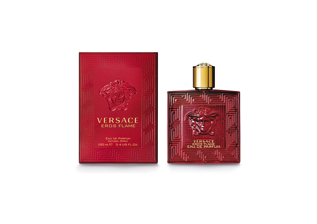 Versace Eros Flame Eau de Parfum Spray 3.4 oz front view