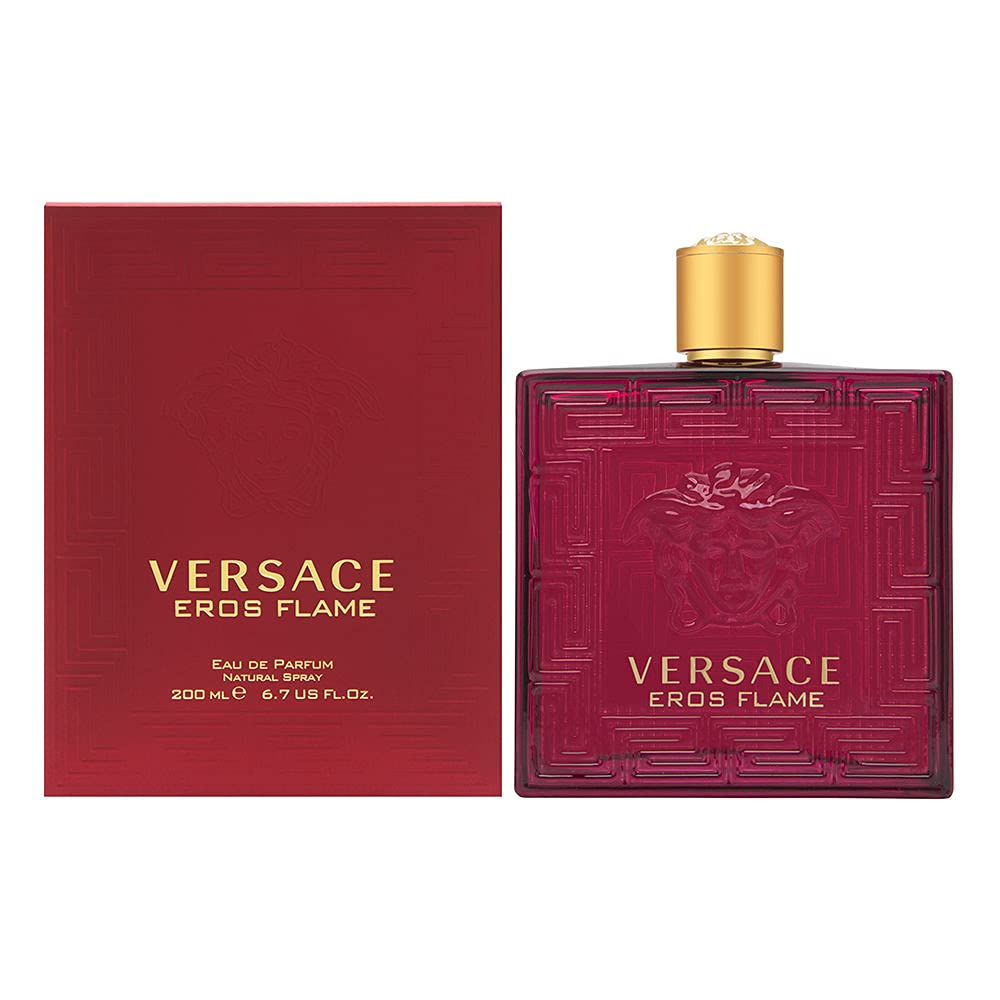 Versace Eros Flame Eau de Parfum Spray 6.7 oz bottle front view
