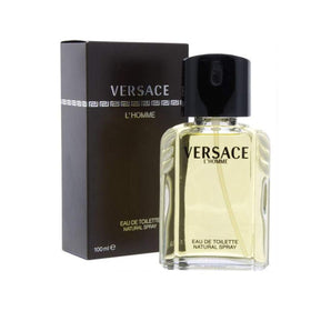 Versace L'Homme Eau de Toilette Spray 3.4 oz front view