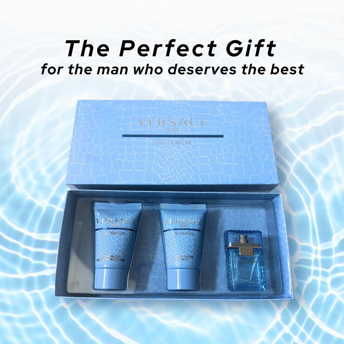 Versace Man after shave balm tube in mini size