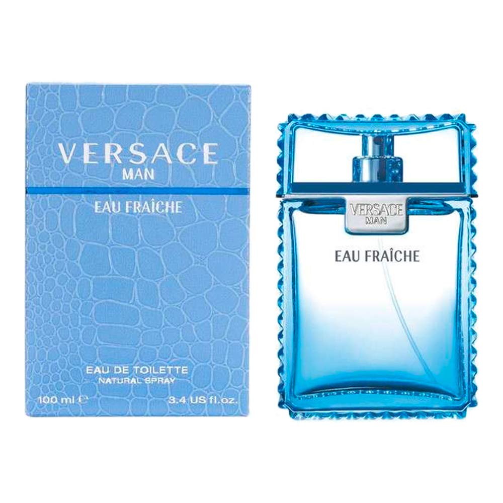Versace Man Eau Fraiche 100ml Eau de Toilette Spray front view
