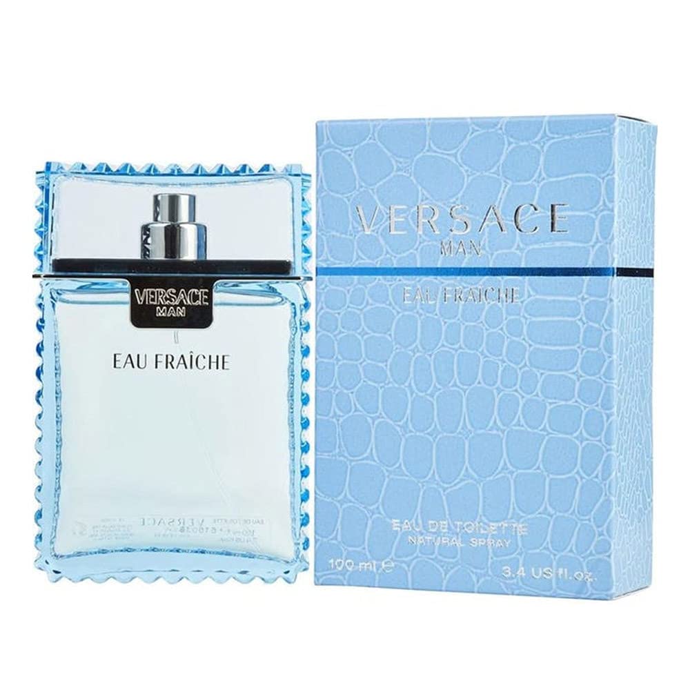 Versace Man Eau Fraiche 3.4 oz Eau de Toilette Spray front view