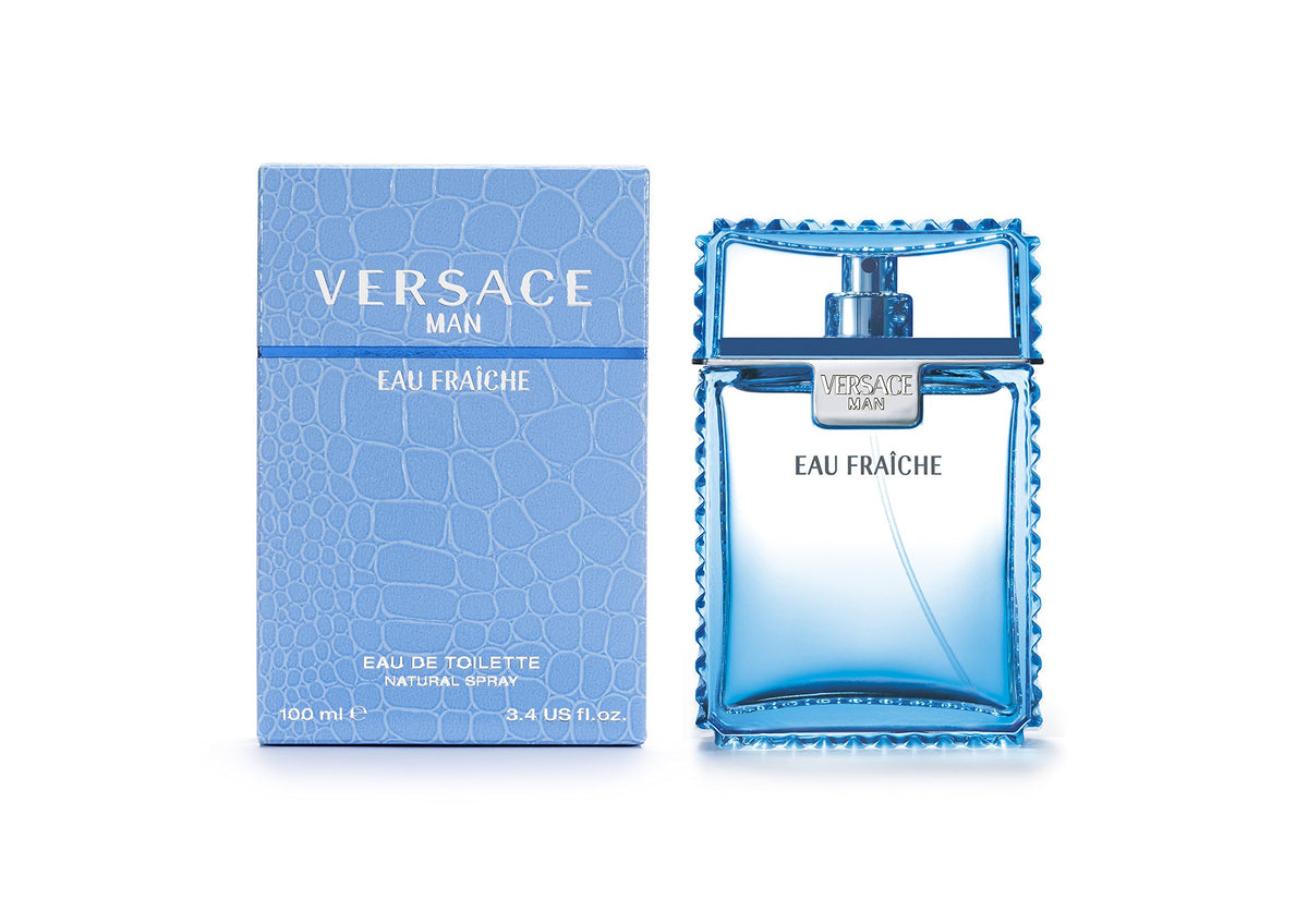 Versace Man Eau Fraiche 3.4 oz EDT Spray side view