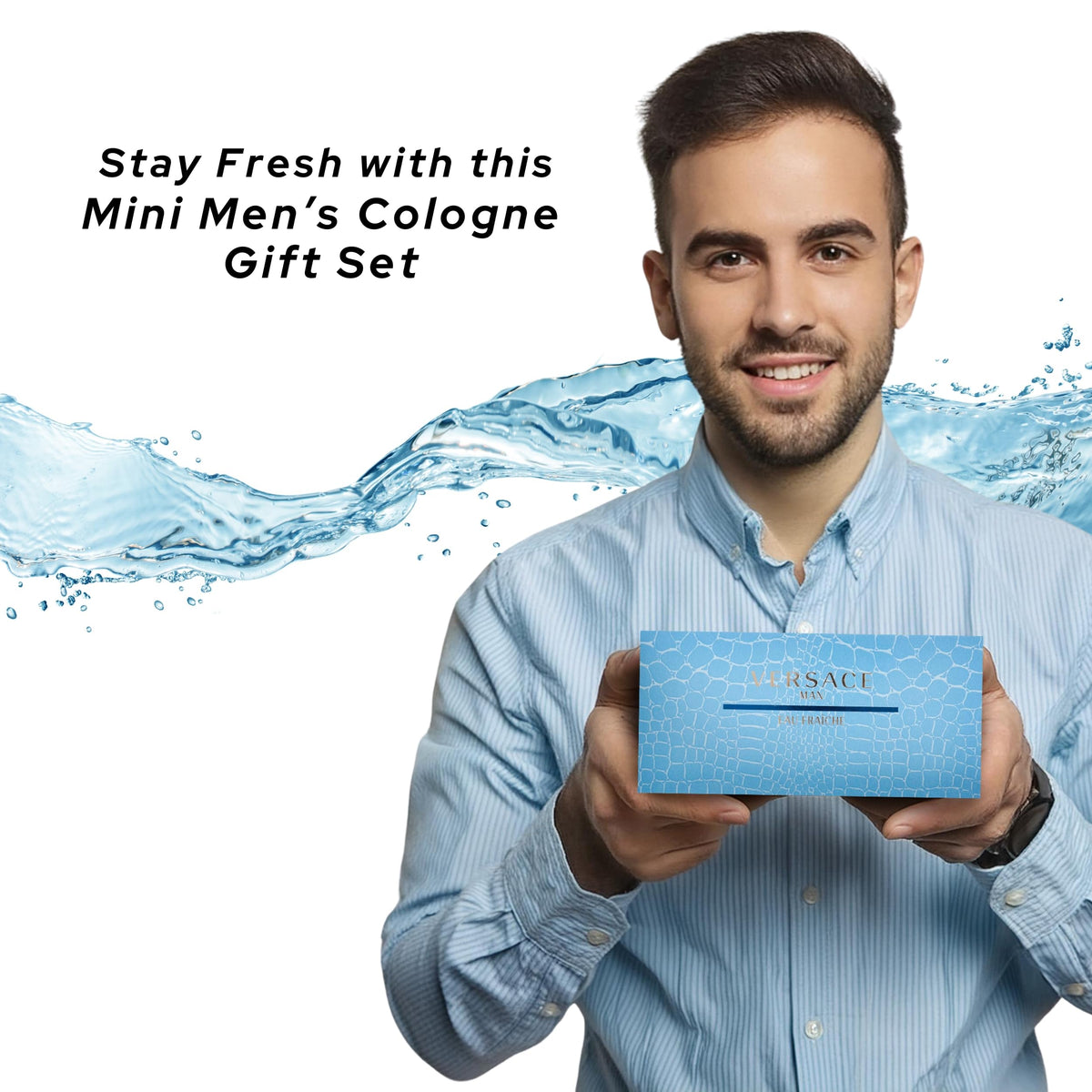 Versace Man Eau Fraiche Mini Gift Set packaging