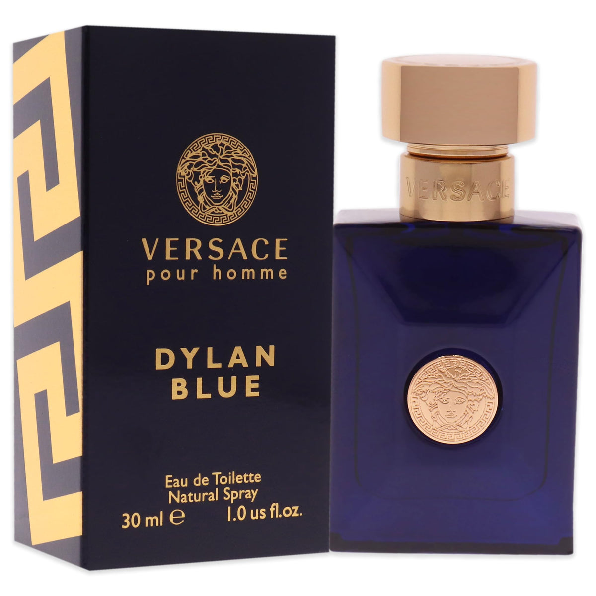 Versace Pour Homme Dylan Blue 1.0 oz Eau de Toilette Spray side view