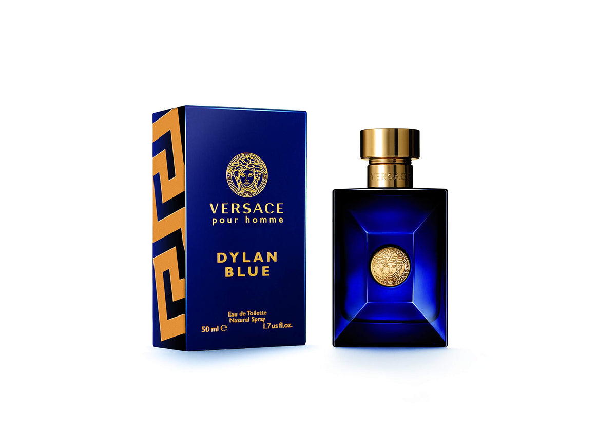 Versace Pour Homme Dylan Blue Eau de Toilette 1.7 oz packaging
