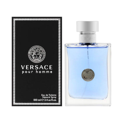 Versace Pour Homme Eau de Toilette Spray 3.4 oz front view