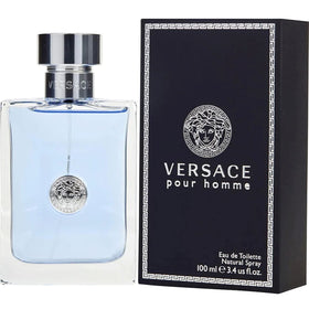 Versace Pour Homme Eau de Toilette Spray 3.4 oz packaging