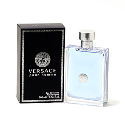 Versace Pour Homme Eau de Toilette Spray 6.7 oz front view